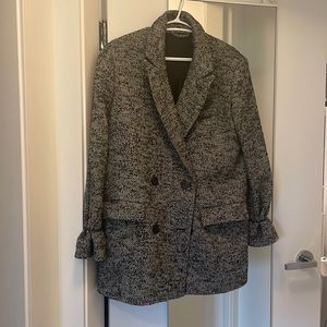 Grey over sized blazer